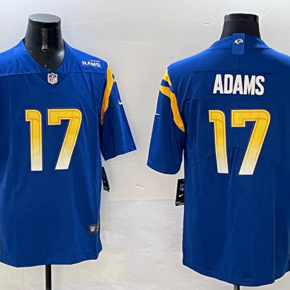 Davante Adams Royal Jersey Stitched For Men Youth